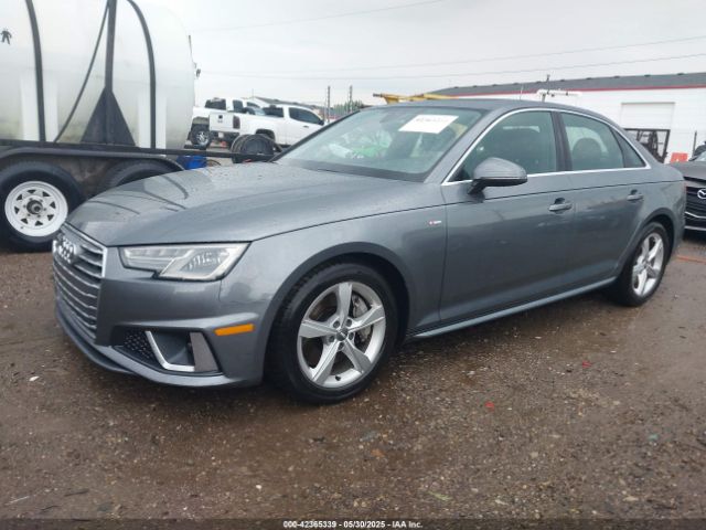 2019 AUDI A4 WAUDNAF4XKA022830 Photo 1