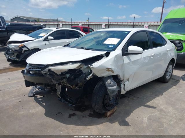 5YFBURHE7GP544108 Toyota COROLLA LE