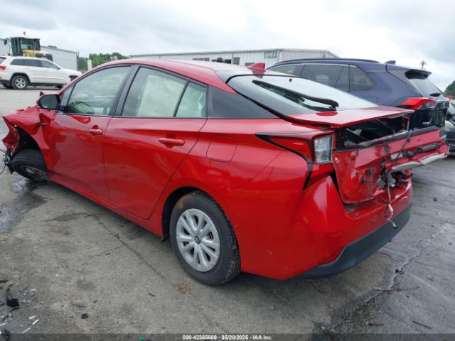 2019 TOYOTA PRIUS JTDKARFU0K3091552 Photo 2