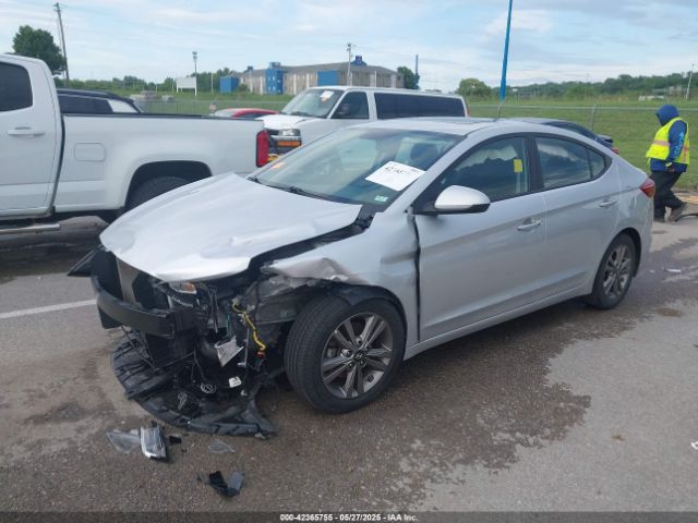 2018 HYUNDAI ELANTRA 5NPD84LF2JH217314 Photo 1