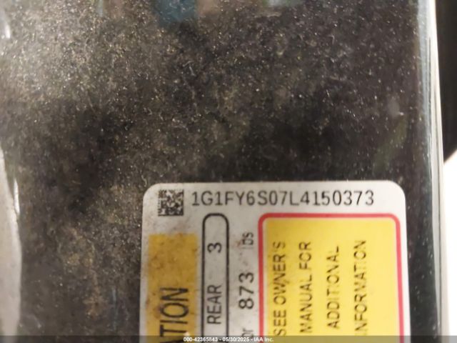2020 CHEVROLET BOLT EV 1G1FY6S07L4150373 Photo 8