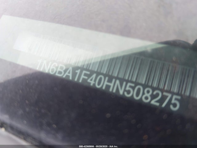 1N6BA1F40HN508275 Nissan 2017