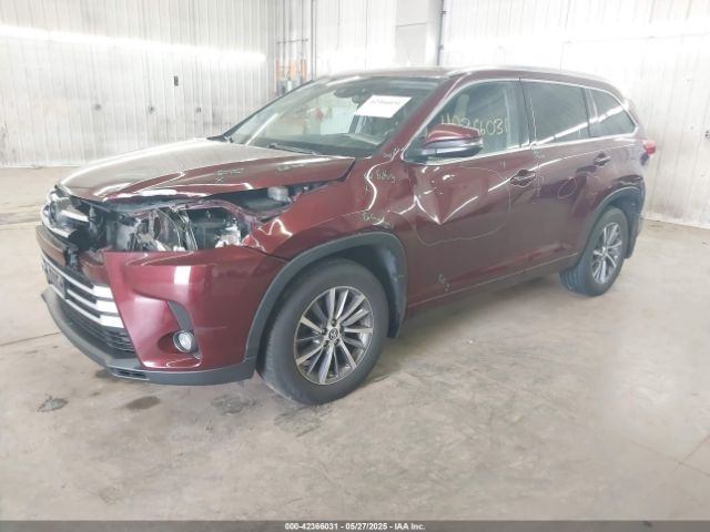 2017 TOYOTA HIGHLANDER 5TDJZRFH9HS392349 Photo 1