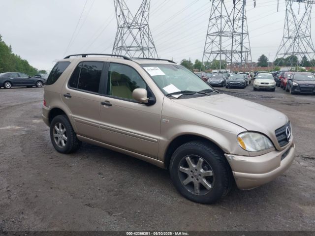 2001 MERCEDES-BENZ ML 430 4JGAB72E51A268565