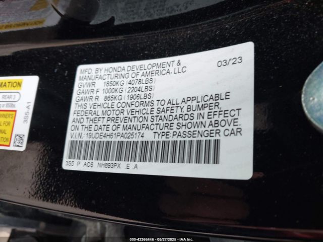 2023 ACURA INTEGRA 19UDE4H61PA025174 Photo 8