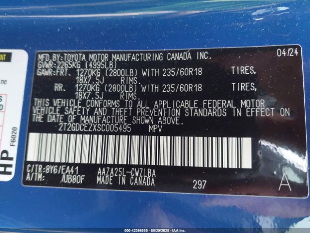 2025 LEXUS NX 250 2T2GDCEZXSC005495 Photo 8