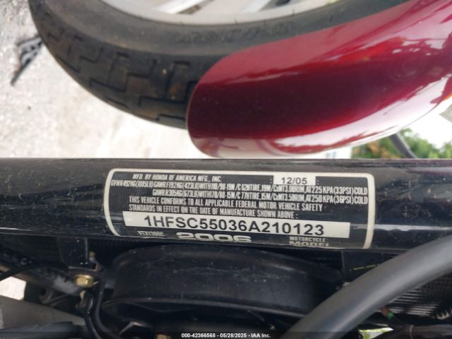 2006 HONDA VTX1300 1HFSC55036A210123 Photo 9