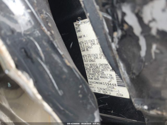 5N1AZ2MH3HN159448 Nissan 2017