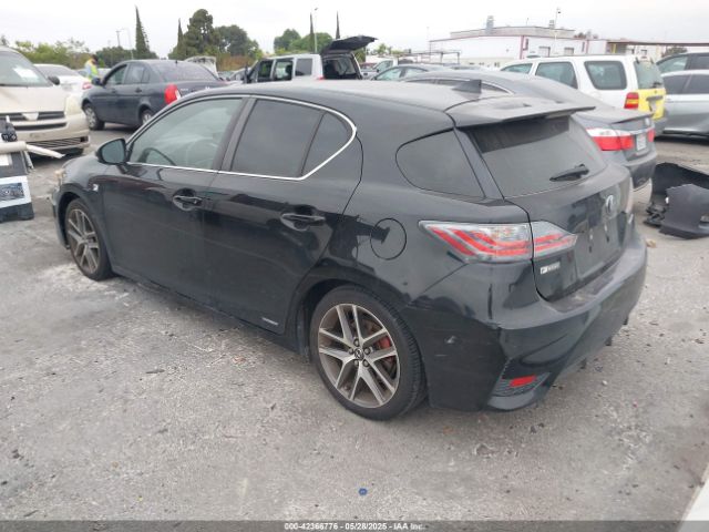 JTHKD5BH0F2236205 Lexus CT 200H