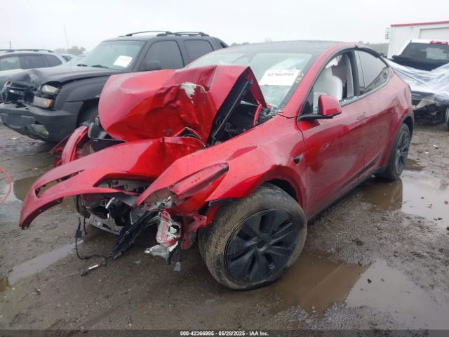 2024 TESLA MODEL Y 7SAYGDED9RA304010 Photo 1
