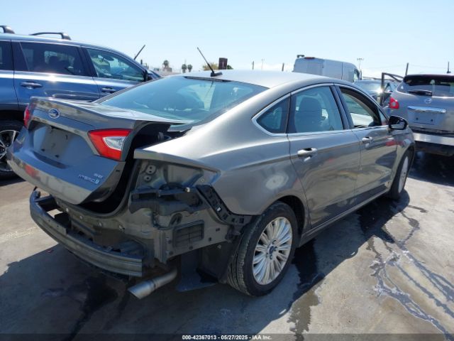 3FA6P0LU4ER256076 Ford Fusion Hybrid Se
