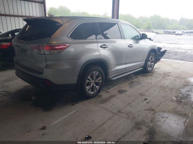 5TDJKRFH8FS119758 Toyota Highlander Xle V6