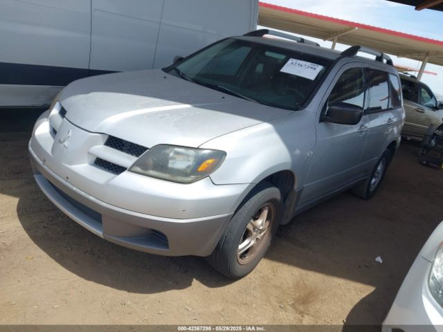 2003 MITSUBISHI OUTLANDER JA4LX31G63U061530 Photo 1