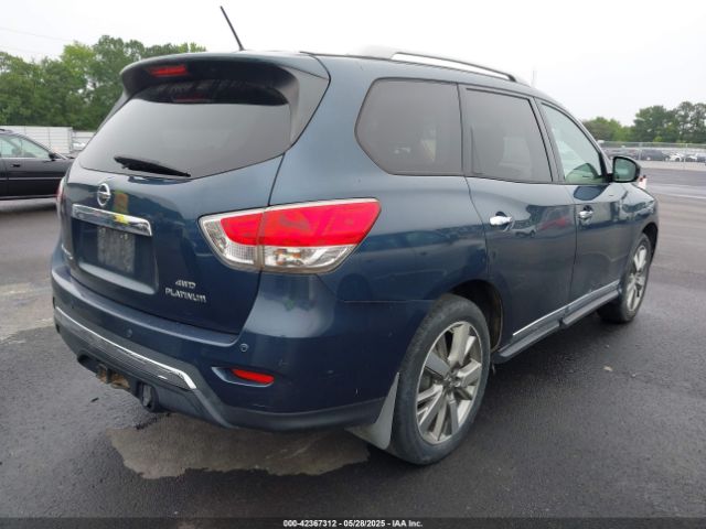 5N1AR2MM2EC605206 Nissan Pathfinder Platinum