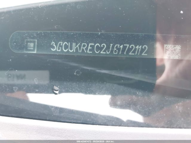 3GCUKREC2JG172112 Chevrolet Silverado 1500 2lt