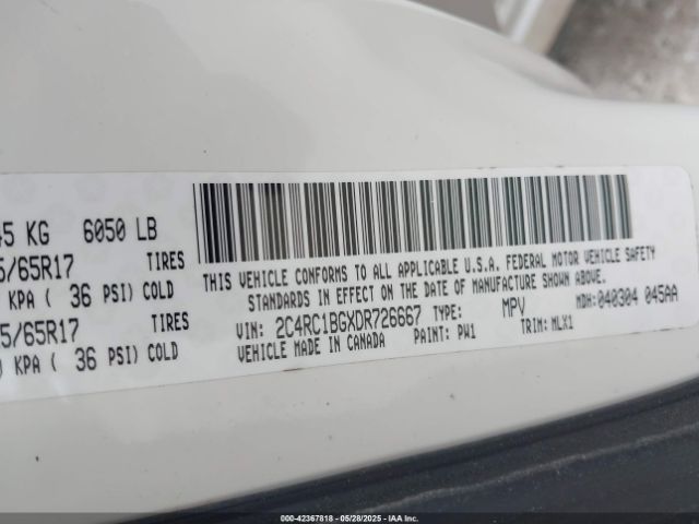 2013 CHRYSLER TOWN & COUNTRY 2C4RC1BGXDR726667 Photo 8