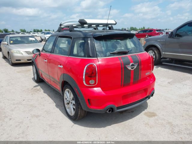 2011 MINI COOPER S COUNTRYMAN WMWZC5C52BWL53856 Photo 2