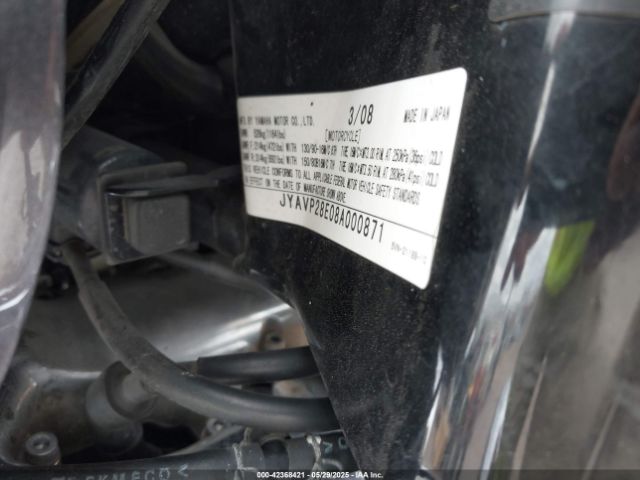 2008 YAMAHA XV1700 JYAVP28E08A000871 Photo 9