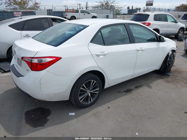 5YFBURHE4GP552375 Toyota Corolla L/le/le Plus/le Premium/s/s Plus/s Premium/s W/special Edition Pkg