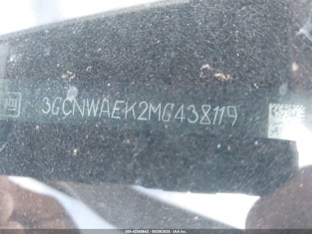 3GCNWAEK2MG438119 Chevrolet Silverado 1500 2wd  Long Bed Wt
