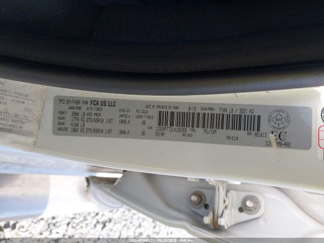 1C6SRFFT2LN126359 RAM 1500 Big Horn