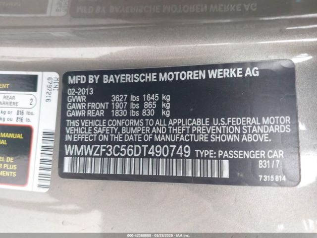 2013 MINI CLUBMAN WMWZF3C56DT490749 Photo 8