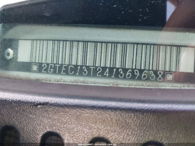 2004 GMC SIERRA 1500 2GTEC13T241369638 Photo 8