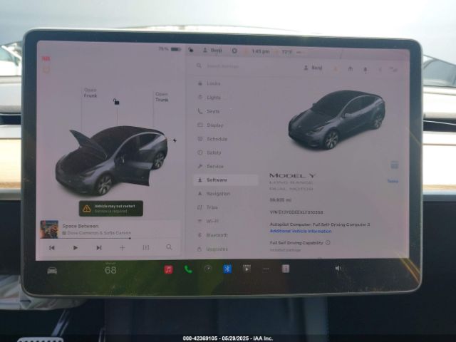 5YJYGDEEXLF010356 Tesla Model Y Long Range