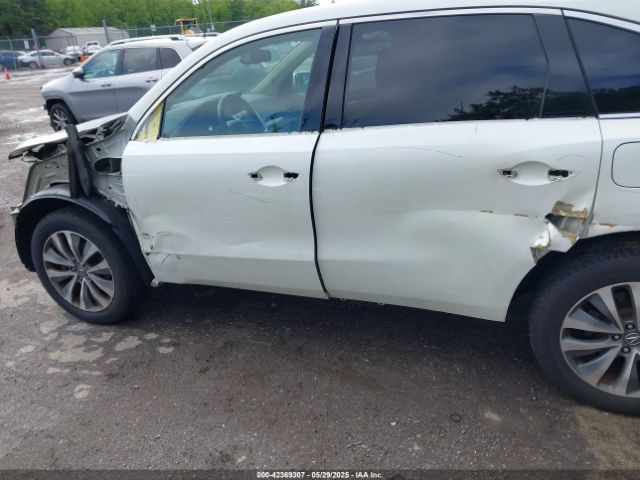 5FRYD4H40EB045338 Acura Mdx Tech Pkg