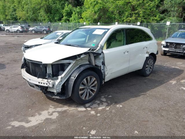 5FRYD4H40EB045338 Acura Mdx Tech Pkg