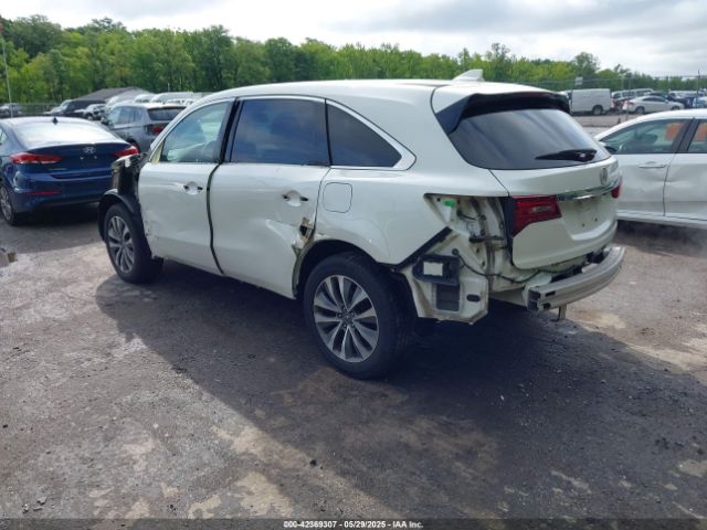 5FRYD4H40EB045338 Acura Mdx Tech Pkg