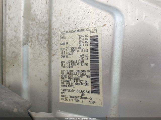 2023 NISSAN ROGUE 5N1BT3BA7PC816036 Photo 8