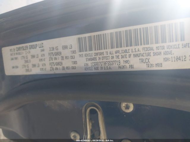 1C6RR7GT0FS537719 RAM 1500 Big Horn