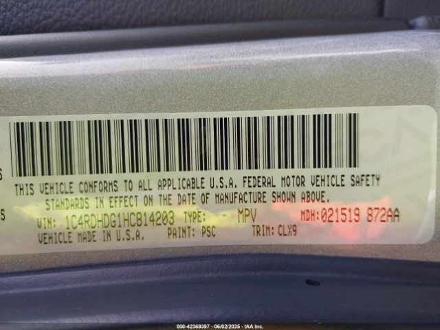 2017 DODGE DURANGO 1C4RDHDG1HC814203 Photo 8