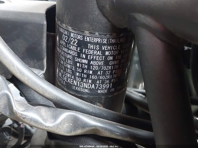 ML5EXEN13NDA73991 Kawasaki 2022