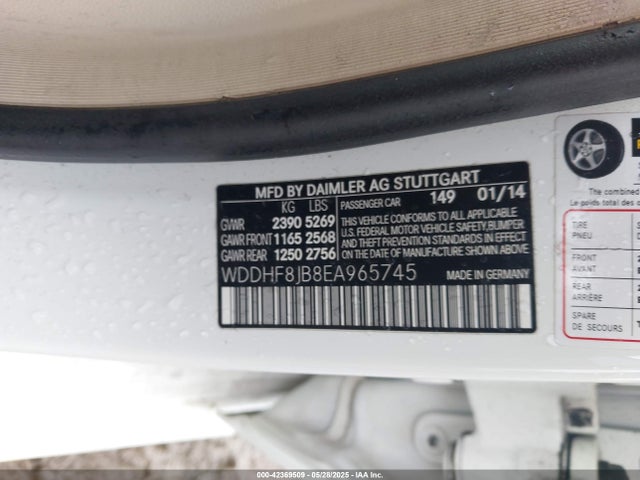 Mercedes-Benz E 350 4matic 2014 WDDHF8JB8EA965745 Image 9