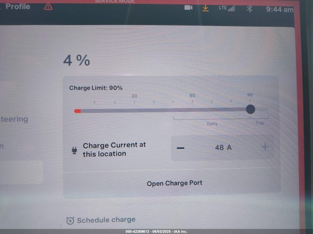 5YJXCDE27KF204354 Tesla MODEL X