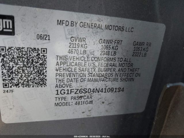 2022 CHEVROLET BOLT EUV 1G1FZ6S04N4109134 Photo 8