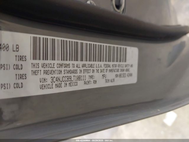2020 JEEP COMPASS 3C4NJCCB9LT108111 Photo 8