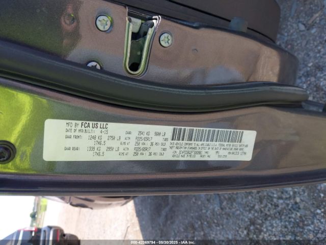 3C4PDDBG2FT692861 Dodge Journey Sxt
