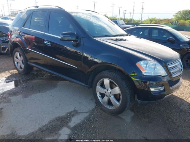 2011 MERCEDES-BENZ ML 350 4JGBB8GB7BA727461
