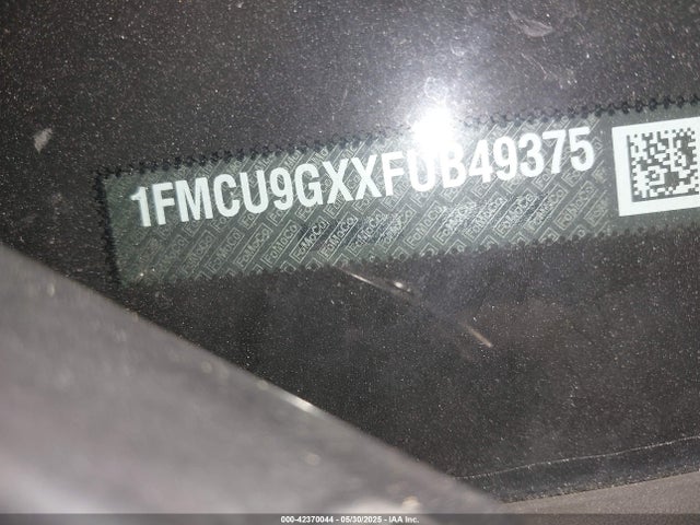 Ford 2015 2015 1FMCU9GXXFUB49375 Image 9