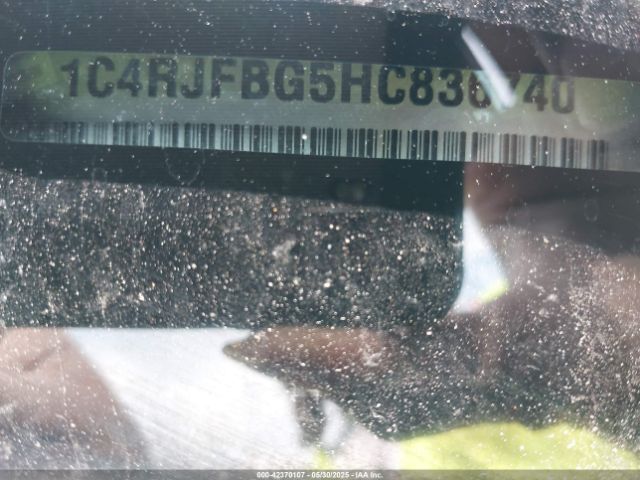 1C4RJFBG5HC836740 Jeep Grand Cherokee Limited 4x4