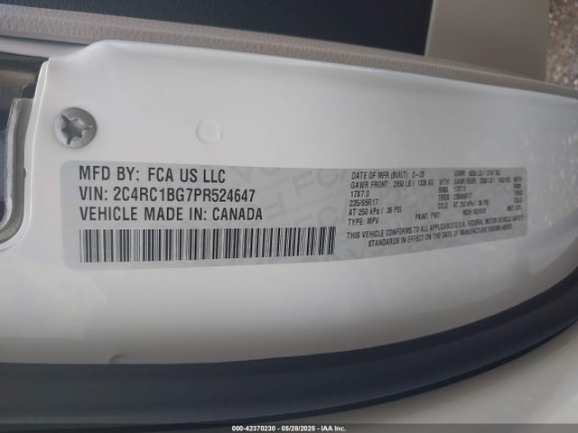 Chrysler Pacifica Touring L 2023 2C4RC1BG7PR524647 Image 9