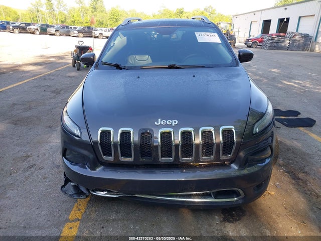 42370283 :رقم المزاد ، 1C4PJMDX8JD522198 vin ، 2018 Jeep Cherokee Limited 4x4 مزاد بيع