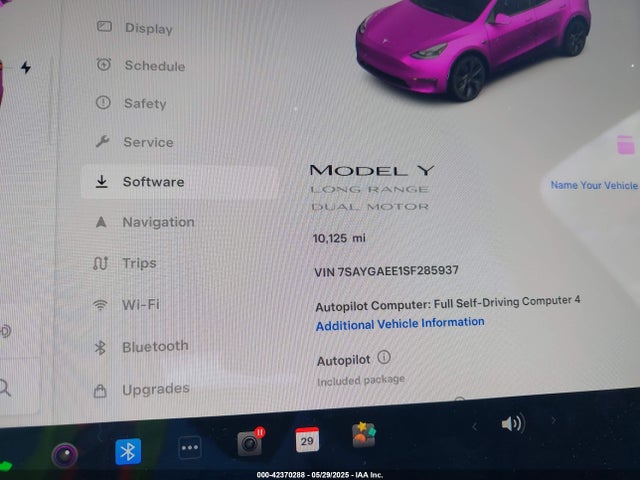 2025 TESLA MODEL Y 7SAYGAEE1SF285937 Photo 6