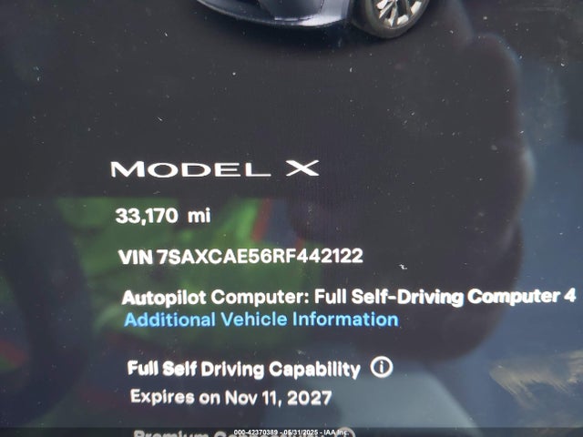 Tesla MODEL X 2024 7SAXCAE56RF442122 Image 15