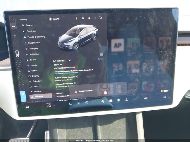 Tesla MODEL X 2024 7SAXCAE56RF442122 Image 18