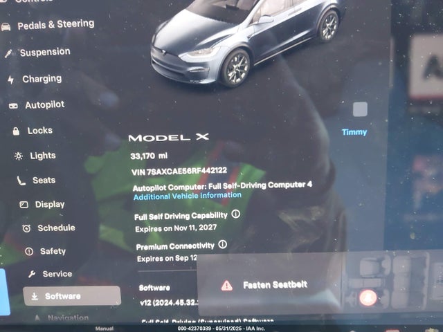 2024 TESLA MODEL X 7SAXCAE56RF442122 Photo 6