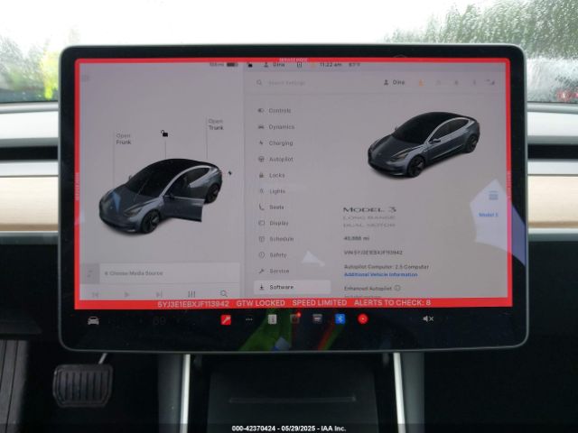 5YJ3E1EBXJF113942 Tesla Model 3 Long Range/performance
